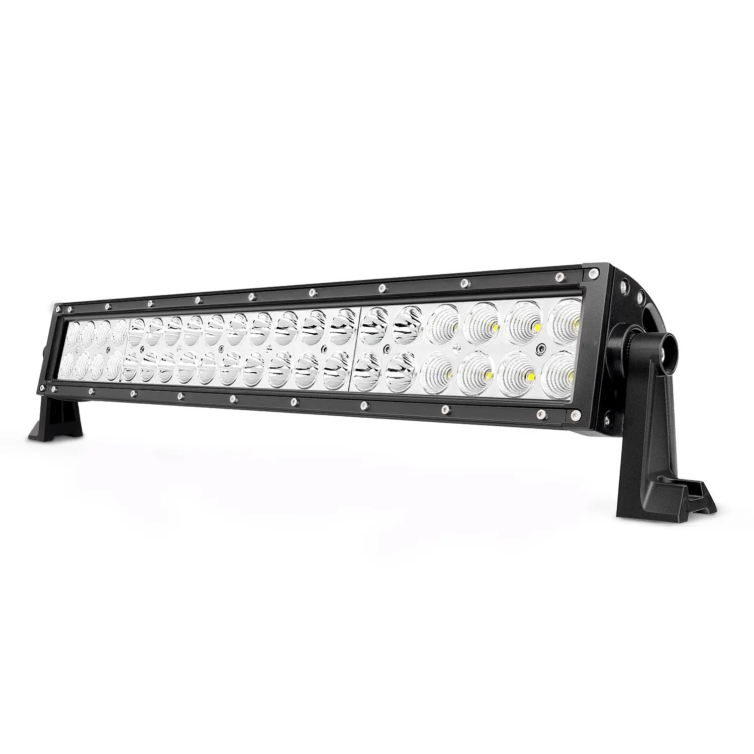 120W 21.5 inç su geçirmez LED ışık çubuğu offroad araba kamyon araba 12v24v sürüş araba LED ışık çubuğu