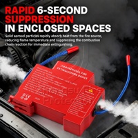 Dispositif d'extinction d'incendie automatique à aérosol thermique ZHONGSU, montage sur rail DIN, pour panneau d'alimentation de machine CNC d'usine