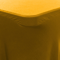 Nappe extensible en Spandex Nappe ajustée en Spandex élastique de 4 pieds Couverture de table de buffet en Spandex rectangulaire de 6 pieds 8 pieds