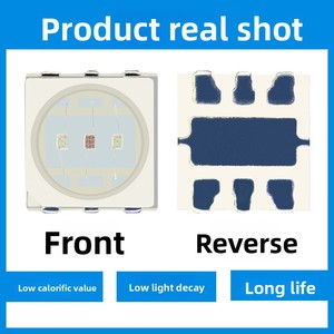 5054 RGB 18V 1W SMD <strong>LED</strong> Round Cup High-Voltage Landscape Stage Eave Floodlight 120 Viewing Angle - Product Image 2