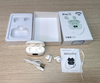 Écouteurs PRO 9 Type-C, écouteurs sans fil stéréo True Wireless, écouteurs intra-auriculaires TWS