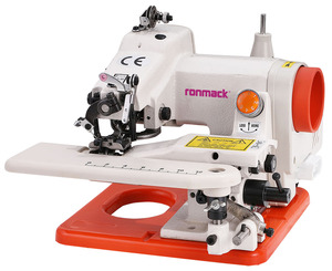 Machine à point invisible industrielle de bureau RONMACK RM-500 avec mini-moteur 120W 1200 tr/min, économie de main-d'œuvre pour les usines de confection - Product Image 1