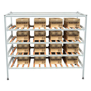 Estanterías de Flujo de Cartón de Alta Resistencia - Sistema de Rodillos de Gravedad con Estantes Fluidos FIFO para Almacén - Product Image 1