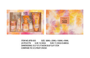 Ensemble de parfums pour femmes 4 en 1, gel douche et lotion en spray, vente en gros - Product Image 5