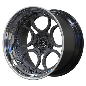 Fit Pour Chevy <span class=keywords><strong>Corvette</strong></span> C5 <span class=keywords><strong>5</strong></span> Décalés 19 et 20 cm Sur Commande 2-PC Forgé Alliage Jantes 5x120.65 - Product Image 4