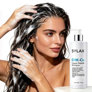Champú con Péptidos de Cobre 300ml, Fortalece el Cuero Cabelludo, Nutre el Cabello, Aroma Fresco Duradero - Product Image 3