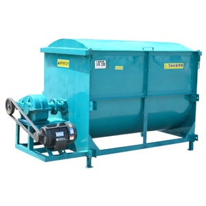 Mezcladora de Alimentos Eléctrica de 1000 kg con Placa de Acero para Mezclar Granos y Heno, Alimentación de Ganado - Product Image 4