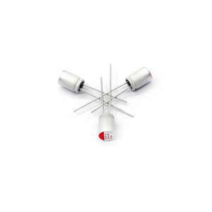 Aluminum <b>Polymer</b> Capacitor 220uF 25V 6.3x9mm Through Hole For Fast Charging Adapter - Product Image 2