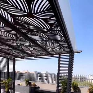 Pabellón Metálico de Lujo para Exteriores, Gazebo de Jardín con Techo de Domo para Villa, Jardín, Resort, Parque y Patio - Product Image 5