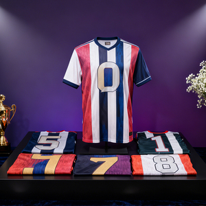 Camiseta de Fútbol Retro <span class=keywords><strong>del</strong></span> Manchester United al por Mayor, Uniforme Deportivo de Secado Rápido de Alta Calidad, Personalizable con Nombre y Número, Maillot de Foot - Product Image 1