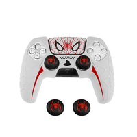 Coque en silicone antidérapante pour manette PS5, housse de protection anti-transpiration pour manette Playstation 5, accessoires de jeu