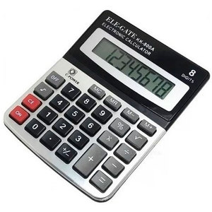 Calculatrice électronique ELE-GATE KK-800A 8 chiffres à énergie solaire pour usage professionnel - Product Image 2