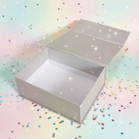 Boîte Rigide à Surface Mate pour Emballage Cadeau, Célébration Festive, Adorable, Réutilisable, Personnalisable, Légère, Contenant