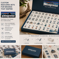 Jeu de Mahjong Américain Personnalisé en Acrylique Gravé avec Motifs Ambre et Coccinelle Porte-Bonheur, Tapis, Supports, Jeu de Société, Cadeaux et Divertissement
