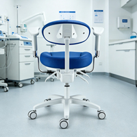 Chaise selle dentaire pivotante et réglable en hauteur pour dentiste