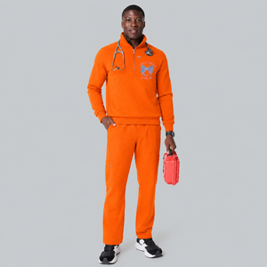 Sweat-shirt à col zippé brodé pour infirmière d'accouchement, mélange de coton confortable, cadeau pour infirmière - Product Image 6