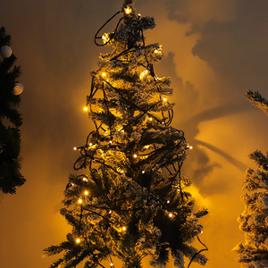 Guirlande lumineuse <span class=keywords><strong>de</strong></span> 50 mètres, 240 LED, ampoules V8, étanche IP44, pour décoration extérieure, <span class=keywords><strong>arbre</strong></span> <span class=keywords><strong>de</strong></span> <span class=keywords><strong>Noël</strong></span>, vacances, décoration <span class=keywords><strong>de</strong></span> <span class=keywords><strong>Noël</strong></span> - Product Image 4