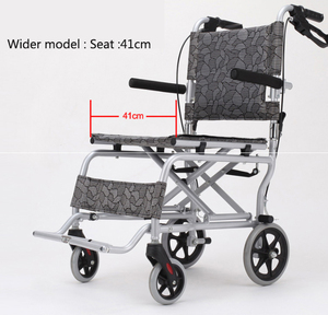 Chuangen-Silla de ruedas plegable para niños y ancianos, portátil, ligera, manual, a la venta - Product Image 5
