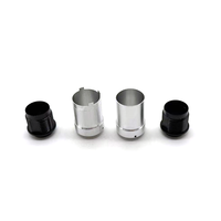 Composants de boîtier d'alimentation, anodisation, couleur personnalisée et sablage, usinage CNC, tournage, pièces en alliage d'aluminium 2A12