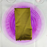 Nappe de table haut de gamme moderne faite à la main et réutilisable, avec design à franges, pour décoration de mariage (vente en gros)