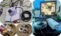 5M-50M BNC a DC Video Power CCTV Cable de extensión para cámara de seguridad/DVR/Video/Cables de comunicación de cámara