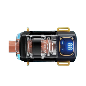 <span class=keywords><strong>Masturbador</strong></span> <span class=keywords><strong>Masculino</strong></span> Automático, Ecológico, TPE+ABS, Auto-Retráctil, 9 Modos de Empuje, 9 Modos de Vibración, Desensibilización - Product Image 5