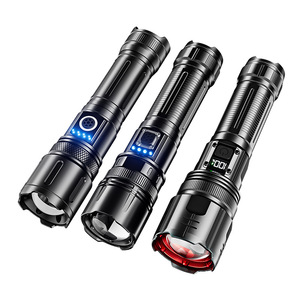 Little Wild Man Zoom Flashlight Led Rechargeable High <b>Brightness</b> Outdoor Portable Digital <b>Torch</b> With Usb Cable - Product Image 5