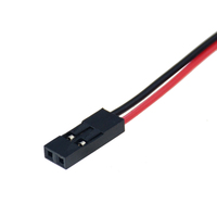 Câble de commutation électrique, pour ordinateurs PC, bouton-poussoir pour réinitialisation automatique, 50cm de Long, bouton-poussoir SW