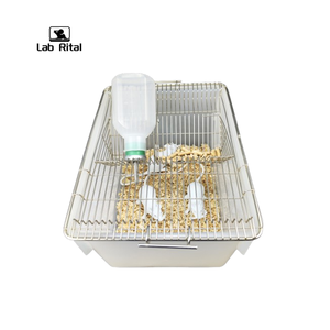 Cage inférieure pour rats de laboratoire Cage d'élevage de laboratoire en PP avec plateau pour souris, souris et rongeurs - Product Image 5
