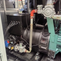Generador de gas de alto voltaje 1000KW/1200kw/1500kw con arranque remoto MTU/Weichai/Baudouin para centro de datos generador de energía de 10.5KV