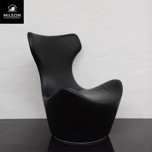 Nordique simple canapé chaise cuir <span class=keywords><strong>tissu</strong></span> métal moderne hôtel modèle chambre concepteur forme loisirs Phoenix papillon <span class=keywords><strong>fauteuil</strong></span> - Product Image 4