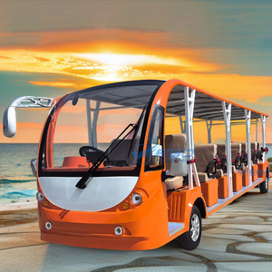Bus de tourisme électrique 72V 100Ah à moteur AC, 30 km/h, 23 places, pour le transport de passagers et les excursions - Product Image 3