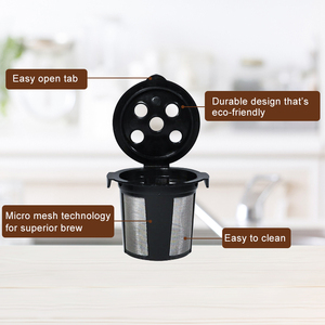 Cápsulas de Café Reutilizables Personalizadas, Recargables, Compatibles con Cafeteras <span class=keywords><strong>Keurig</strong></span>, Filtro de Café <span class=keywords><strong>Reutilizable</strong></span>, Cápsula <span class=keywords><strong>Reutilizable</strong></span> - Product Image 5