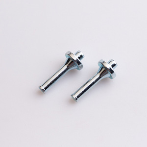 Cylindrical Shoulder Pin Carbon Steel Blue White Zinc Plated For Computer Chassis Electronic Assembly - Product Image 1