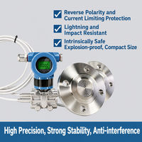 CIPPUS Transmitter Tekanan Silikon Monokristalin Single Flange Sensor Tekanan Single Double Flange 3051 Intelligent