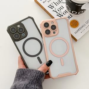 Funda Transparente <span class=keywords><strong>de</strong></span> Acrílico Anti-Caídas para <span class=keywords><strong>iPhone</strong></span> 15 Pro Max, Protección Completa, Diseño Exclusivo, 12 Espacios, para Hombre y Mujer - Product Image 2