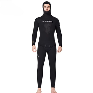 <span class=keywords><strong>Combinaison</strong></span> de plongée en néoprène 3mm 5mm 7mm CR à cellules ouvertes camouflage avec capuche pour hommes – Vente en gros - Product Image 5