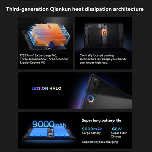 Version chinoise du Lenovo Legion Y700 2025 Gen 5, processeur Qualcomm Snapdragon 8 Elit 8 Ultra, écran 8,8 pouces, résolution 3040x1904, Android 16 - Product Image 5