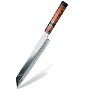 12 Inch Professional Yanagiba Single Bevel Sushi Knives For Fish Filleting Slicing Sashimi Knife With Rosewood Handle
