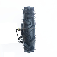 Roue de moteur de robot 20 pouces à axe unique pour pneu de tracteur 120 Nm 48 V 1000 W