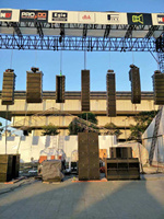 Système de haut-parleurs Line Array Premium Dual 8 pouces-Équipement audio professionnel passif pour les concerts intérieurs/extérieurs, les DJ et les événements en direct