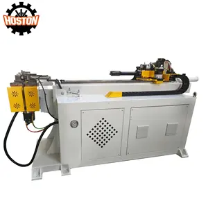 Electric square round soft steel pipe bender DW-18CNC-3A CNC aluminum profile bending machine