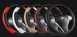 Funda <span class=keywords><strong>de</strong></span> <span class=keywords><strong>Cuero</strong></span> para <span class=keywords><strong>Volante</strong></span> <span class=keywords><strong>de</strong></span> Coche, Antideslizante, Protector <span class=keywords><strong>de</strong></span> <span class=keywords><strong>Volante</strong></span>, Transpirable, <span class=keywords><strong>de</strong></span> Microfibra, Universal para Coches - Product Image 6