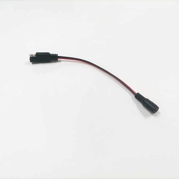 Cavo Adattatore Da DC 5.5mm X 2.1maschio A SAE - Lunghezza 60cm - Inversione Di Polarità