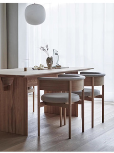 Nordic <span class=keywords><strong>Wasabi</strong></span> Restaurant Hotel B & B Modèle Room Designer Chaise de salle à manger en bois massif Chaise de manucure - Product Image 4