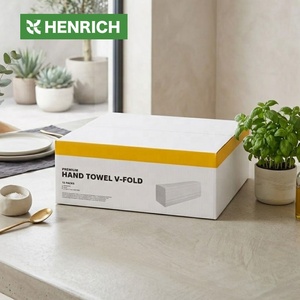 도매 100% 재활용 핸드 타월 2겹 스피드프리 디스펜서 호환 청소실 화장실 티슈 카톤 - Product Image 1
