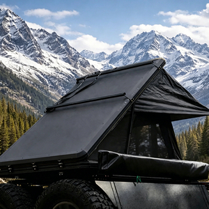 Foldable Waterproof Rooftop Tent Easy Installation Roof Tent For Truck Dachzelt Heavy Duty Car Roof Top Tent For Outdoor Getaway - Product Image 1