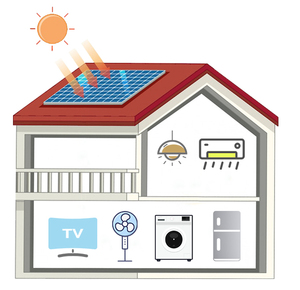 Mettre en place un 3kw 5kw 10kw 15kw 20kw système d'énergie de panneau solaire hors réseau pour la maison - Product Image 1