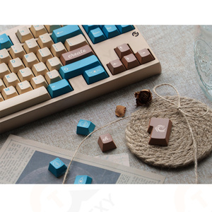 ชุดคีย์แคปแบบกำหนดเอง Earth Sound Theme MX Gradient Artisan Low Profile Anime  วัสดุพลาสติก/PBT สีสันตามสั่ง ยี่ห้อ TechRexy - Product Image 2