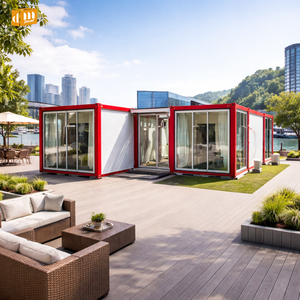 DreamMaker prefabricado 3 dormitorios sala de estar contenedor desmontable casa móvil contenedor oficina paquete plano hogar Chi - Product Image 4